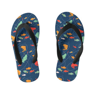 Lass uns angeln gehen kinderbadesandalen