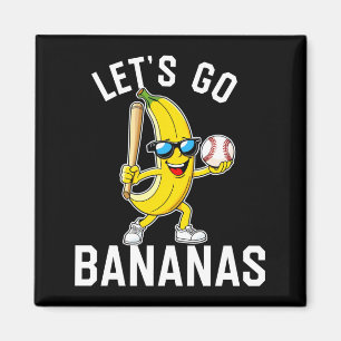 Lass uns Bananen-Langarm gehen Magnet