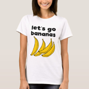 Lass uns Bananen-T - Shirt gehen