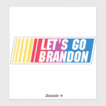 Lass uns Brandon Autoaufkleber gehen