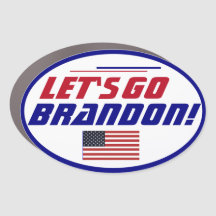 Lass uns Brandon Car Magnet gehen