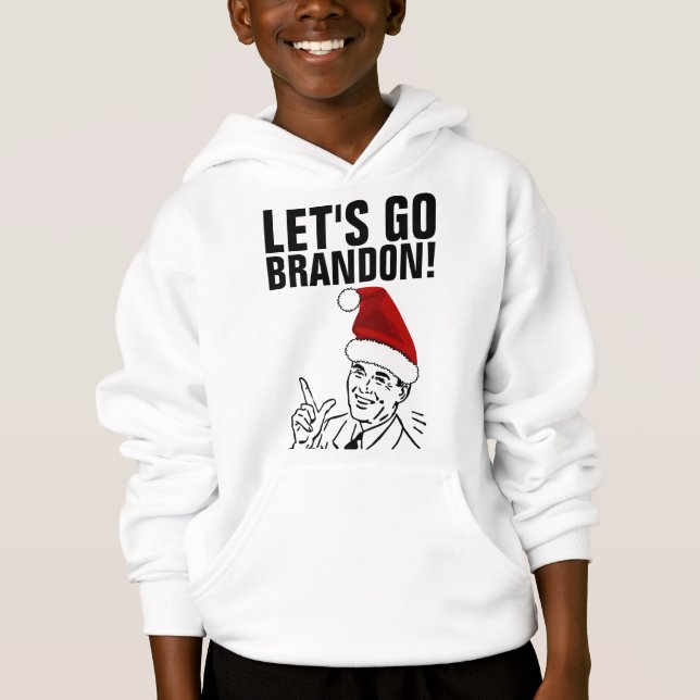 LASS UNS BRANDON GEHEN! CHRISTMAS BOYS T - SHIRT (Vorderseite)