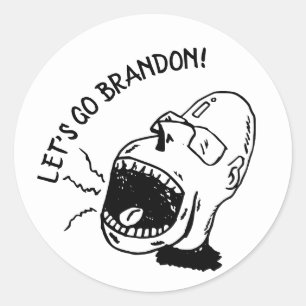 LASS UNS BRANDON GEHEN! FUNNY STICKERS