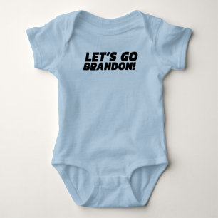 LASS UNS BRANDON GEHEN! [Schriftart 5] Baby Bodysu Strampler