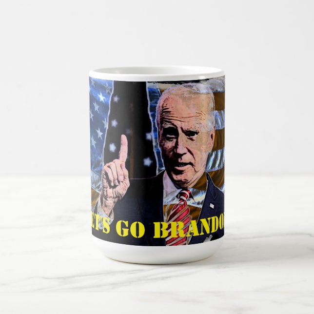 Lass uns Brandon gehen! Tasse (Mittel)