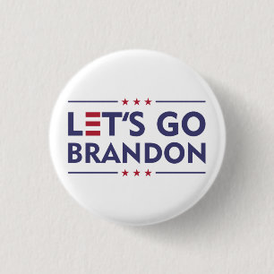 Lass uns Brandon losgehen Button