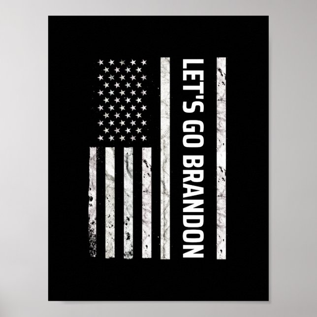 Lass uns Brandon losgehen Poster (Vorne)