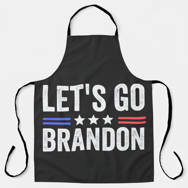 Lass uns Brandon losgehen Schürze (Vorderseite)