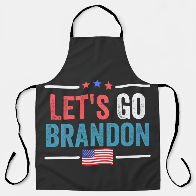 Lass uns Brandon losgehen Schürze (Vorderseite)