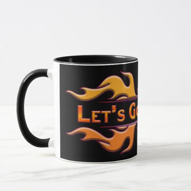 Lass uns Brandon losgehen Tasse (Links)