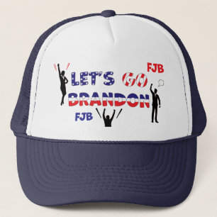 Lass uns Brandon losgehen Truckerkappe