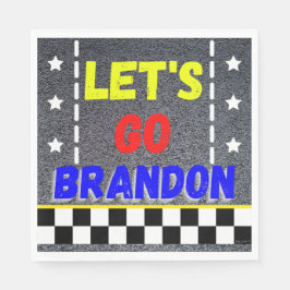 Lass uns Brandon Napkins gehen Serviette