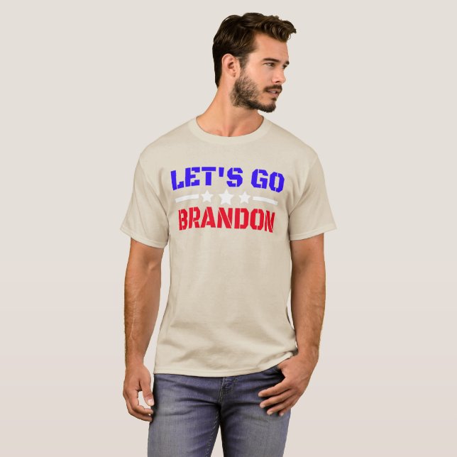 Lass uns Brandon T - Shirt gehen (Vorne ganz)