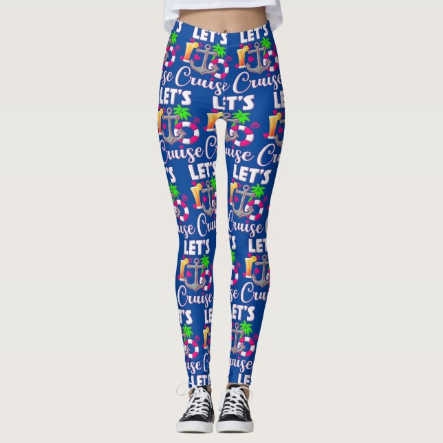 Lass uns Cruise! Leggings (Vorderseite)