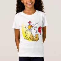 Lass uns das Funky Chicken tanzen
