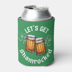 Lass uns den Shamrocked St. Patrick's Day bekommen Dosenkühler