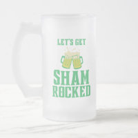 Lass uns den Shamrocked St. Patrick's Day bekommen