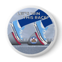 Lass uns dieses Rennen gewinnen! Button