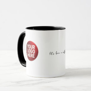 "Lass uns einen Kaffee trinken" LOGO Tasse
