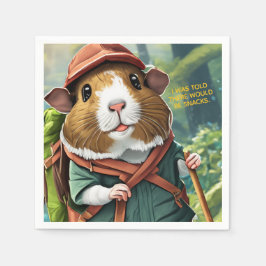 Lass uns entdecken! Outdoor Guinea Schweineschwanz Serviette