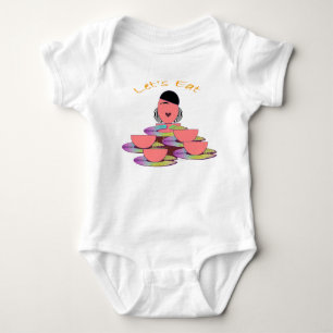 LASS UNS ESSEN BABY STRAMPLER