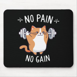 Lass uns etwas Muskel bauen! Gym Time! Mousepad
