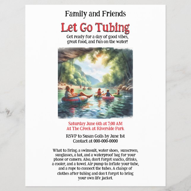 Lass uns Familienfreunde anziehen Flyer (Vorne)
