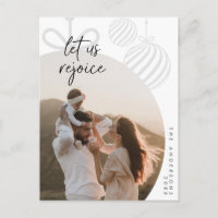 Lass uns Freude, Familie Foto, Saison Gruß