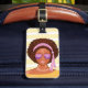 Lass uns gehen | African America Beach Beauty Trop Gepäckanhänger (Front Insitu 2)
