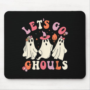 Lass uns Ghouls Fun Ghost Halloween Kostüm Spaß ge Mousepad