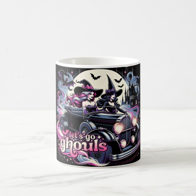 Lass uns Ghouls gehen Kaffeetasse (Mittel)