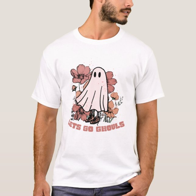 Lass uns Ghouls gehen T-Shirt (Vorderseite)