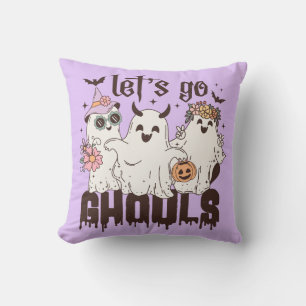 Lass uns Ghouls Halloween gehen Kissen