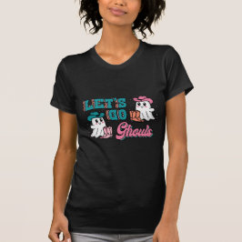 Lass uns Ghouls Niedlichen Halloween Cowboy gehen T-Shirt