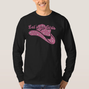 Lass uns Girls Cowgirl Junggeselinnen-Abschied T-S T-Shirt