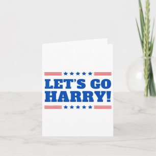 Lass uns Harry gehen - du stimmst heute Witz 2 für Karte
