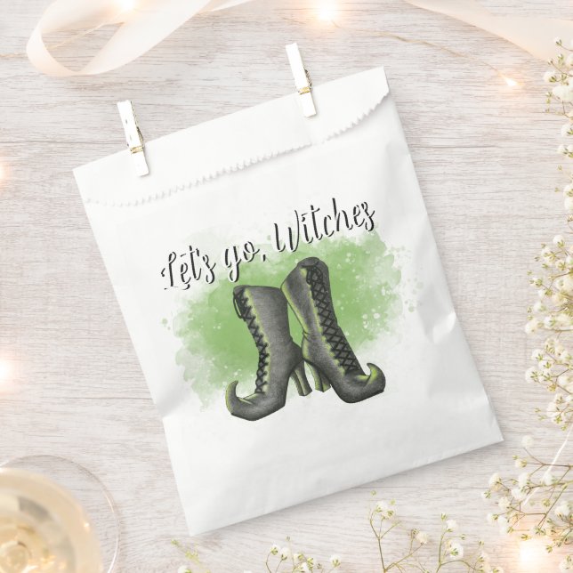 Lass uns Hexen gehen Geschenktütchen (Ausgeschnitten)