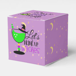 Lass uns Hexen trinken, trinken und fliegen! Geschenkschachtel