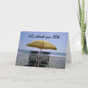 LASS UNS IHRE "30." GEMEINSAM FEIERN KARTE
