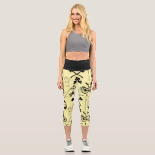 Lass uns ins Camping gehen Capri Leggings