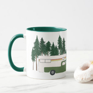 Lass uns ins CAMPING gehen! RVing Truck Camper Gre Tasse