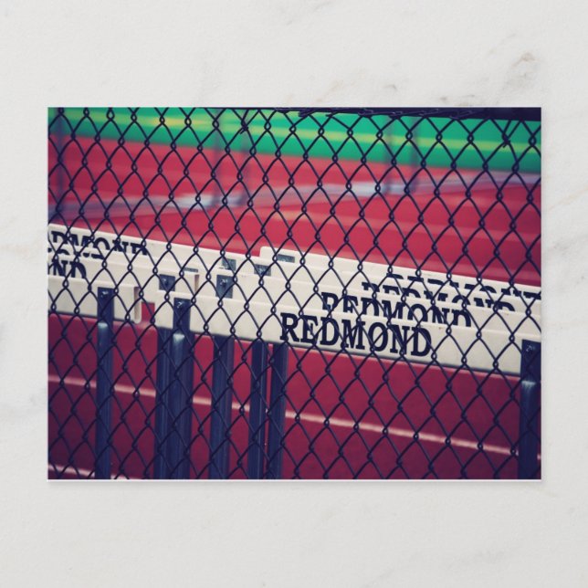 Lass uns ins Team gehen Postkarte (Vorderseite)