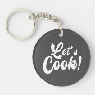 Lass uns kochen schlüsselanhänger