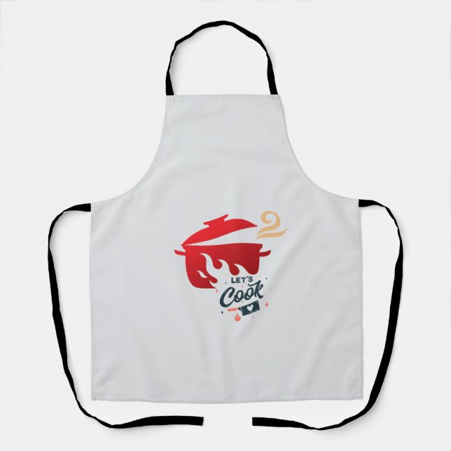Lass uns kochen schürze (Vorderseite)