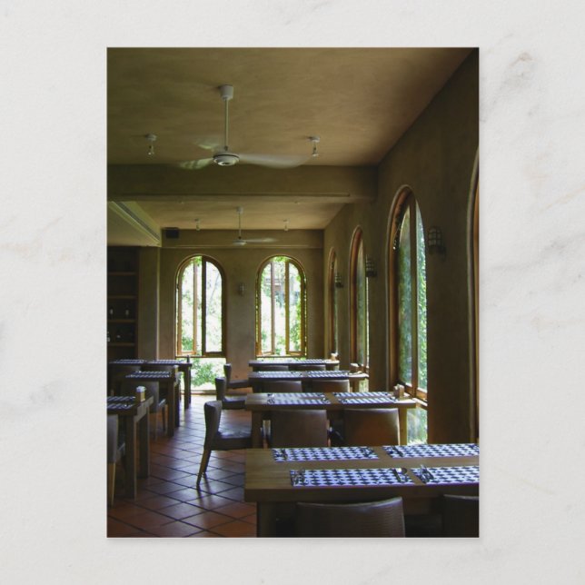 Lass uns mal zusammen essen postkarte (Vorderseite)