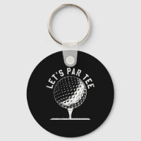 Lass uns Par Tee-Shirt Lustiges Golfspieler-Gesche