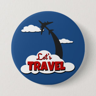 Lass uns reisen button