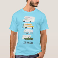 LASS UNS ROLL! Niedlich Campervan vanlife RV Trail