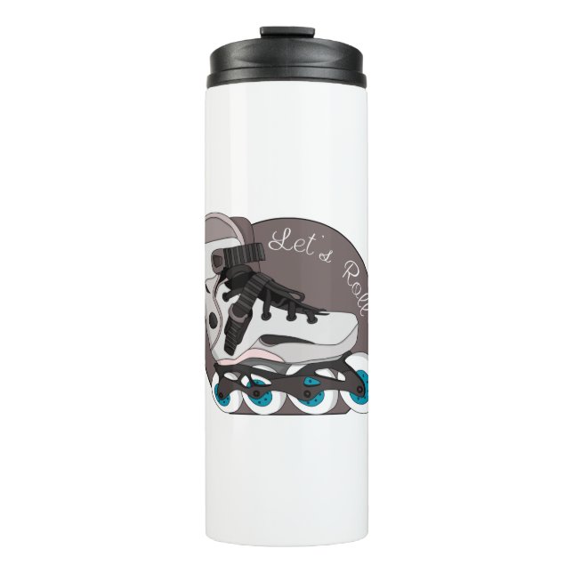 Lass uns Roll Thermosbecher (Vorderseite)