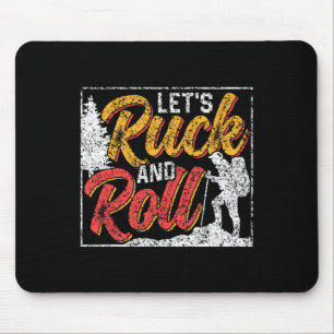 Lass uns Ruck And Roll Workout Rucksack Rucksack R Mousepad